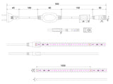 Tira led con PCB color con 120 led/metro de alta tensión que se conecta directamente a la red eléctrica de 220V mediante un alimentador. Nueva tira que no necesita conectores intermedios, su sistema inovador de conectores rápidos hacen más sencilla su instalación. Por su flexibilidad y alta luminosidad es ideal para crear una iluminación de calidad en todo tipo de ambientes, tanto en interiores como en exteriores (IP67). 