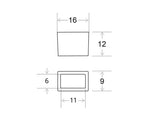 Tapa de fin de linea específico para tira LED a 220V. Permite sellar el extremo de la tira LED.