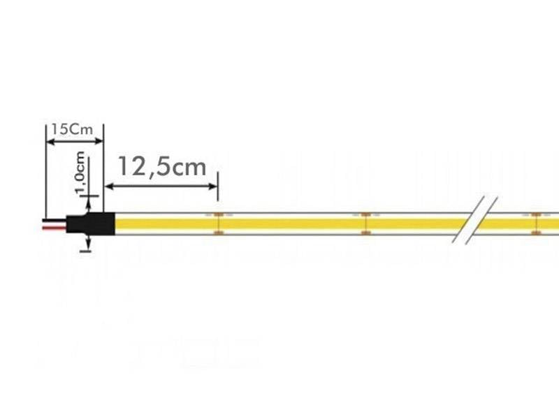 Tira LED profesional, con 640led FlipChip por metro. Se conecta directamente a la red eléctrica de 220V sin necesidad de rectificador. Por su flexibilidad y alta luminosidad es ideal para crear una iluminación de calidad en todo tipo de ambientes, tanto en interiores como en exteriores (IP67).  Incluye cinta adhesiva para una fácil instalación. Un elevado índice de reproducción cromática CRI>90 e intensidad regulable por Triac.