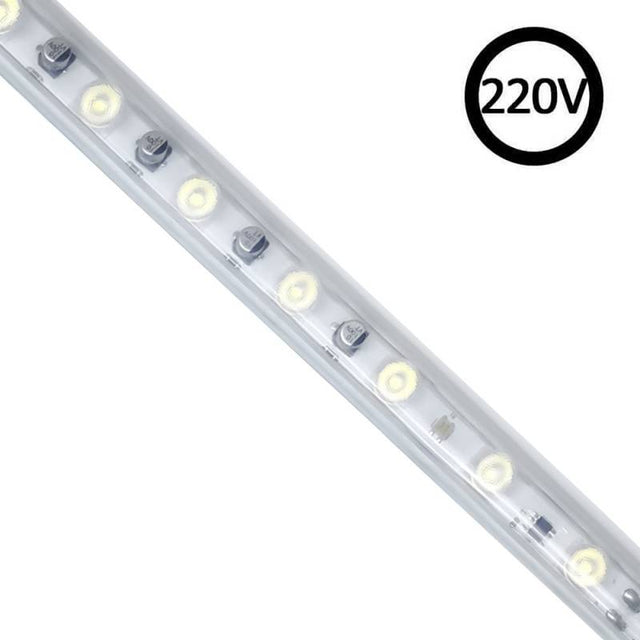 Bañador de pared en tira led flexible de silicona IP67 con 32 led por metro. Cada led dispone de lente óptica de 30º para proyectar la luz a gran distancia. Por su flexibilidad y alta luminosidad es ideal para crear cortinas de luz y cajas de luz de gran efectividad tanto en interiores como en exteriores.