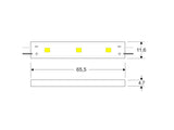Módulo led ideal para proyectos especiales, rótulos luminosos, etc.