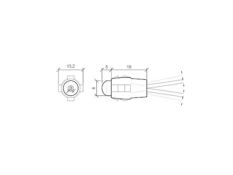 Tira con 50 unidades de <b>Pixel LED</b> de Ø12mm, cada módulo individual posee un LED EPISTAR color Verde y un micro integrado. Con alimentación DC5V. Ideal para rotulación, decoración, señalización, etc. Su protección IP68 lo hace adecuado para su uso en exteriores.