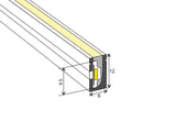 Kit de 2 tira LED rígida con una potencia total de 30W con el nuevo Chip EPISTAR de alta potencia lumínica SMD2835. Tira rígida de corriente constante, sin caída de tensión de 1500mm.