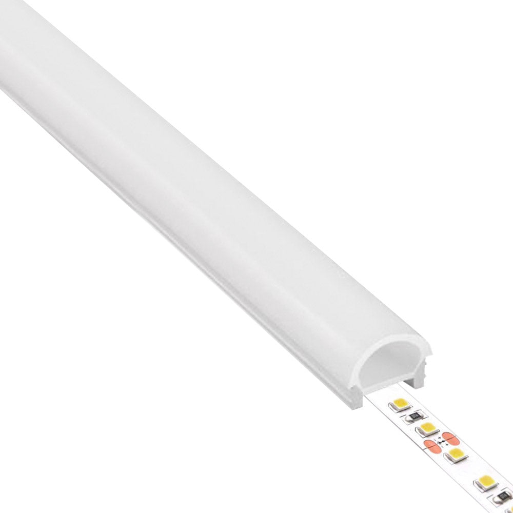 Nuevo diseño de tubo de silicona encastrable para conseguir espectaculares ambientes en diseño y decoración. La tira led se pega en la ranura y solo hay que presionar el tubo led encima, por lo que la instalación es muy sencilla. El tubo de NEON luminoso ofrece una perfecta difusión de la luz. Ideal para decoración, perfilar con luz, rotulación, interiorismo, etc.