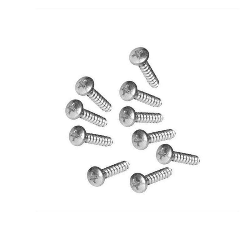 10 Tornillos acero inoxidable 3x16mm