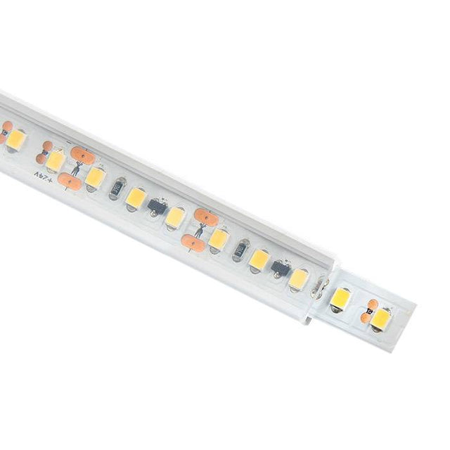 Tubo de silicona para insertar tiras led y obtener un tubo de NEON luminoso de máxima calidad y perfecta difusión de la luz. Con múltiples ventajas sobre los tradicionales tubos de PVC. Ideal para decoración, perfilar con luz, rotulación, interiorismo, etc.