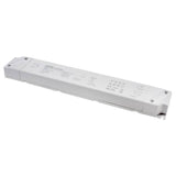 Fuente de alimentación SLIM con regulación 5 en 1: 0-10V, 1-10V, 10V PWM, TRIAC DIM, Resistance DIM. Libre de parpadeo, regulación 0-100%, Regulación led 1%. Ideal para regulación de tiras led DC24V, con posibilidad de añadir sondas crepusculares 0-10V, mandos y reguladores 0-10V, TRIAC, etc.