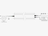 Fuente de alimentación con protección contra el agua IP67 y regulación 5 en 1: 0-10V, 1-10V, 10V PWM, TRIAC DIM, Resistance DIM. Libre de parpadeo, regulación 0-100%, Regulación led 1%. Ideal para regulación de tiras led DC24V, con posibilidad de añadir sondas crepusculares 0-10V, mandos y reguladores 0-10V, TRIAC, etc.