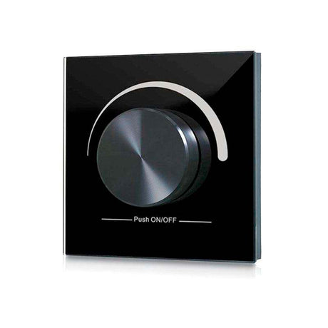 Panel frontal en color negro para adaptar fácilmente al controlador LB2836 monocolor (LD1051307). Pieza de repuesto o recambio.