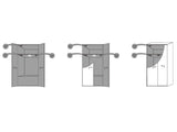 Sensor de proximidad Mano/Puerta TAK que permite la conexión de 3 sensores. Se puede configurar como detector de mano o de puerta abierta.