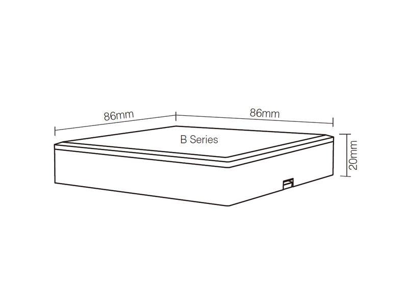 Control remoto de pared con pantalla de cristal táctil de gran precisión para un control profesional de tiras led blanco dual CCT. Permite el control de 4 zonas. Se alimenta con 2 pilas tipo AAA y es posible ponerlo en cualquier superfice sin necesidad de empotrarlo.