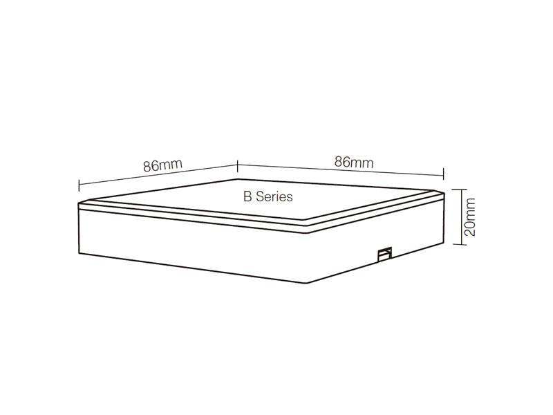 El Mando B4 es un control remoto de pared con pantalla de cristal táctil de gran precisión para un control profesional de tiras led RGB + CCT blanco dual. Permite el control de 4 zonas. Se alimenta con 2 pilas tipo AAA y es posible ponerlo en cualquier superficie sin necesidad de empotrar.