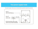 El Mando 8 zonas RGB+CCT táctil B8 es un control remoto de pared con pantalla de cristal táctil de gran precisión para un control profesional de tiras led RGB + CCT blanco dual. el mando a distancia permite el control de 8 zonas. Se alimenta con 2 pilas tipo AAA o con adaptador de corriente opcional.