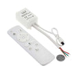 Kit que incluye controlador y mando a ditancia IR para tiras LED CCT (blanco dual 3000-6000K). Su mando a distancia de cuidado diseño y múltiples funciones: encendido/apagado, regulación de color de luz, intensidad, efectos, función noche, temporizador, etc.