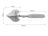 Práctica herramienta especialmente indicada para cortar tiras LED con recubrimiento plástico, como las tiras 220V, Neon Flex, IP68. Realiza un corte recto y preciso para realizar instalaciones de forma profesional.