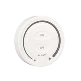 Mando de superficie con control táctil de gran calidad y cuidado diseño. Ideal para el control de la intensidad de las tiras Led monocolor. Se puede encender/apagar, ajustar el brillo y efecto noche a través del panel táctil. Compatible con todos los controladores dimming de MyLight. Se alimenta con 2 pilas tipo AAA y es posible ponerlo en cualquier superficie sin necesidad de empotrar.