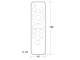 Mando a distancia RF 2.4Ghz. En combinación con un controlador compatible permite el control de cualquier tipo de tira led RGBW, RGB, CCT DUAL y MONO. Permite controlar hasta 4 zonas diferentes. Con teclado táctil.