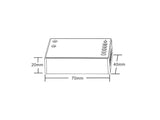 Controlador de altas prestaciones para cualquier tipo de tira led RGBW, RGB, CCT DUAL y MONO. Permite controlar hasta 4 zonas diferentes. Con autosincronización, transmite los comandos recibidos al resto de controladores a su alcance (20m) aumentando significativamente la distancia de la instalación. 