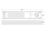 Un nuevo concepto de Controlador + Driver Led 100W integrado para cualquier tipo de tira led RGB+CCT, RGBW, RGB, CCT DUAL y MONO. En combinación del mando a distancia LD1051363 permite controlar hasta 8 zonas diferentes. Con autosincronización, transmite los comandos recibidos al resto de controladores a su alcance (30m) aumentando significativamente la distancia de la instalación. 