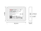 Controlador WiFi de última generación compatible con toda la gama de controladores, mandos, proyectores, downlight y bombillas WiFi de MyLight. Puedes controlar los dispositivos compatibles a través de conectividad WiFi mediante APP a través del smartphone Android o iOS y compatible con Alexa (el control por voz de Amazon). Un nuevo concepto de control para tus luminaras WiFi de Mylight. 