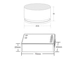 Kit que incluye controlador RF de altas prestaciones y reducidas dimensiones para cualquier tipo de tira led RGBW, RGB, CCT DUAL y MONO, y mando a distancia BT15 permite controlar todos los parámetros de las tiras led conectadas.