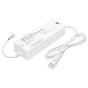 Controlador para tiras led RGB de 220V. Permite su control con mando a distancia compatible, APP (Android o IOs) o por voz con Alexa mediante controlador compatible. Transmite los comandos recibidos al resto de controladores a su alcance (30m) aumentando significativamente la distancia de la instalación. 