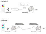 Repetidor RF de 2,4G que admite la función de recepción y transmisión de señales. Es compatible con los mandos a distancia Miboxer 2.4G, un repetidor admite 12 unidades de control remoto al mismo tiempo, el repetidor es adecuado para luces exteriores instaladas en áreas abiertas a grandes distancias.