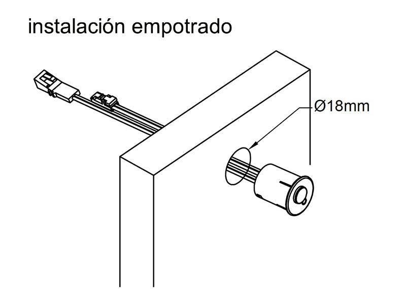 Sensor PIR que activa la tira led automáticamente cuando detecta movimiento en el área de detección (1-4 metros). Se apaga a los 45 segundos de no detectar movimiento. Con sensor de luminosidad que le permite encender solo cuando la luz ambiental en inferior a 20-30Lx.