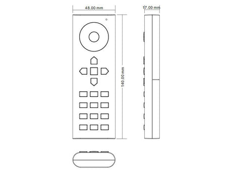 El mando a distancia LB2819 puede controlar 6 zonas diferentes de tiras RGBW fácilmente. Con un diseño minimalista y racional, es posible controlar cualquier zona por separado o actuar sobre todas ellas a la vez. Compatible con los receptores de la serie LB1009