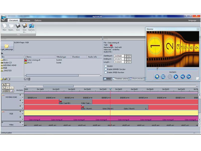 La suite completa de software de iluminación profesional