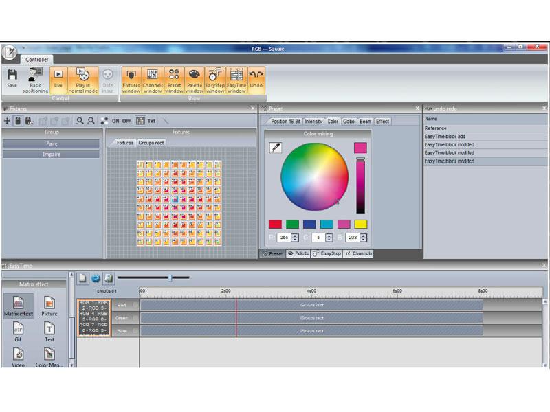 La suite completa de software de iluminación profesional