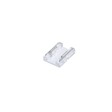 Conector de unión transparente rápido sin soldadura para tiras COB Y SMD no estancas IP20 con PCB (ancho) de 8mm.