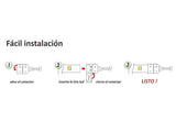 Cable conector para la conexión directa de tiras LED monocolor