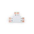 Conector T para tiras monocolor 2 Pin - 8mm