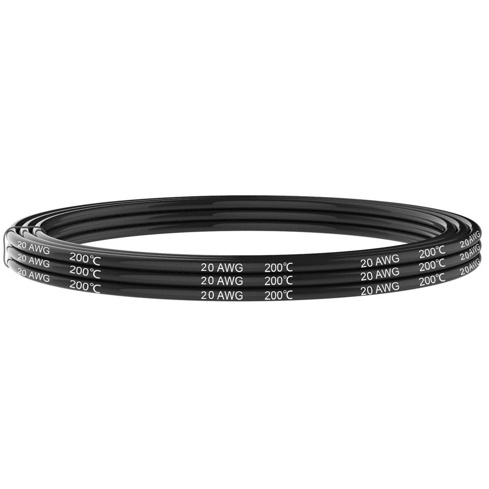 Cable de cobre trenzado de resistencia eléctrica baja y recubrimiento de silicona flexible resistente a altas temperaturas. Ideal para todo tipo de conexiones que necesiten alta flexibilidad y resistencia al calor.