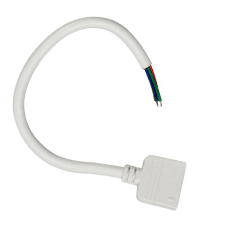 Cable redondo con conector hembra para la conexión directa de tiras LED RGB+CCT