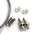Completo kit que incluye todo lo necesario para colgar el perfil led ROUND.