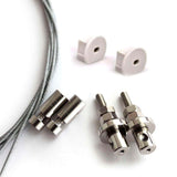 Completo kit que incluye todo lo necesario para colgar el perfil led ROUND.