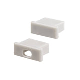 Kit que incluye las tapas de cierre derecha e izquierda del perfil led Barlis.