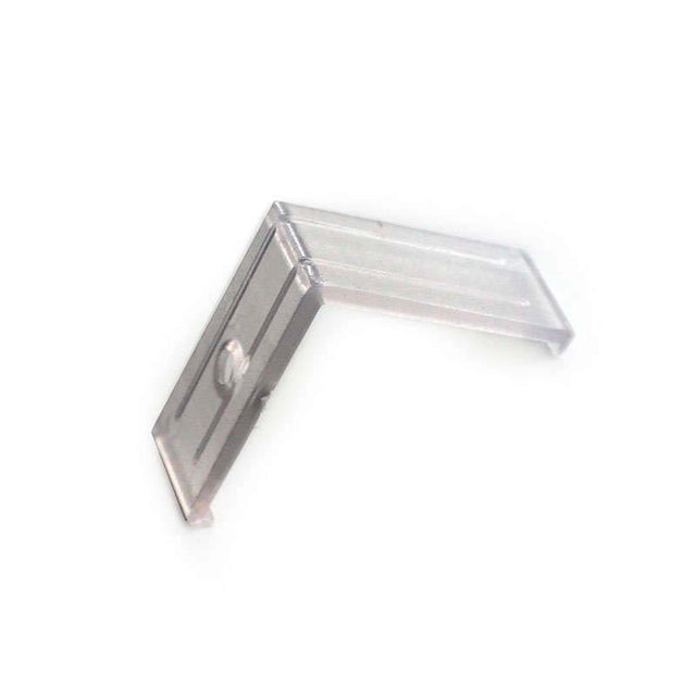 Clip montaje tira led para sujetar los perfiles KORK a cualquier superficie.