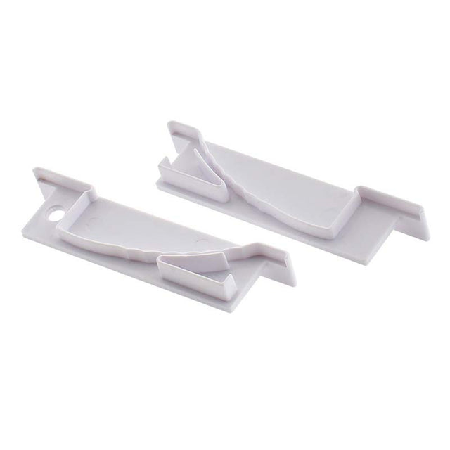 Kit que incluye las tapas de cierre derecha e izquierda del perfil led NITRA.