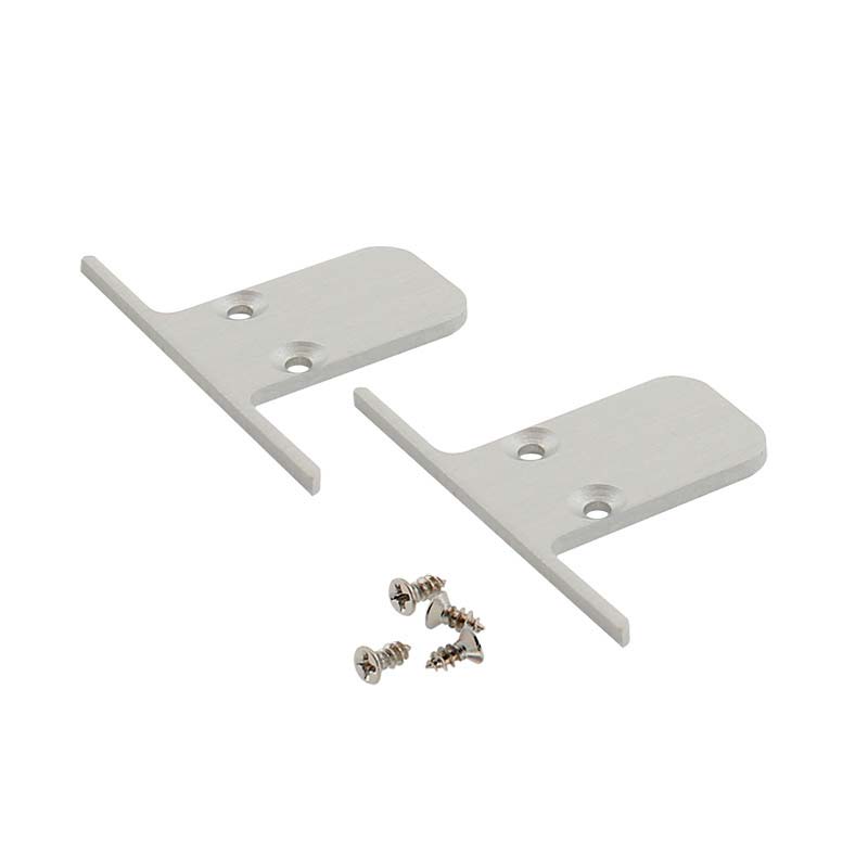 Kit que incluye las tapas de cierre derecha e izquierda del perfil led EXPO LUX