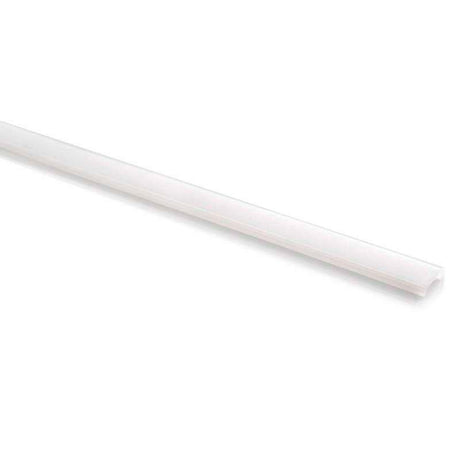 Cubierta de plástico para instalaciones personalizadas de tiras led. Permite realizar instalaciones profesionales, limpias y con estilo.
