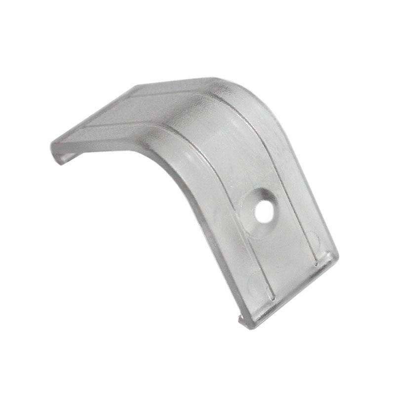 Clip montaje tira led para sujetar los perfiles KORK-R a cualquier superficie.