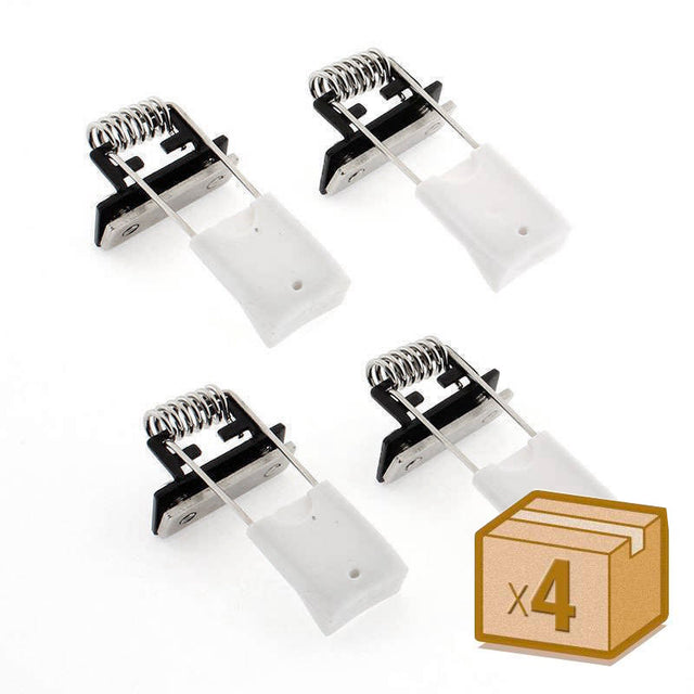 Set de 4 CLIPs para la instalación del perfil de aluminio OSIC / TEITO en falsos techos.