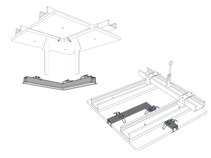 Kit que incluye perfil de aluminio, cubierta opal y tapas laterales (No incluye clips de sujección). Para proteger y ocultar las tiras led, lo que permite realizar instalaciones profesionales, limpias y con estilo.