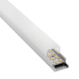 Perfil de aluminio para proteger y ocultar las tiras led, lo que permite realizar instalaciones profesionales, limpias y con estilo.