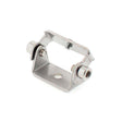 Clip sujeción ajustable para perfiles aluminio. Permite su fijación a una superficie y hacer orientable el perfil en cualquier ángulo.