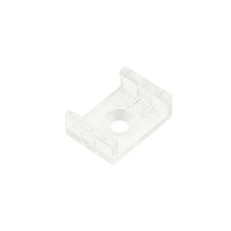 Clip montaje tira led para sujetar los perfiles led a cualquier superficie. Compatible con los perfiles BARLIS / KOBE PRESS / HARFO