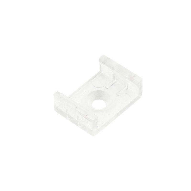 Clip montaje tira led para sujetar los perfiles led a cualquier superficie. Compatible con los perfiles BARLIS / KOBE PRESS / HARFO